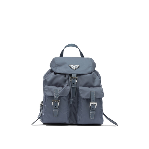프라다 여성 블루 미니 백팩 1BZ677RV44F0D57 V OOO