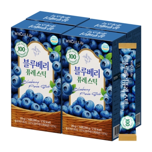 홀라이프 블루베리퓨레 스틱 20g 14포