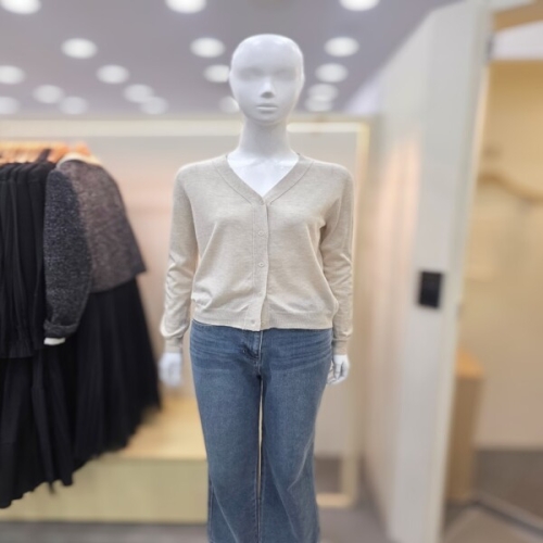 플라스틱아일랜드 V넥 포인트 가디건 PS7XA3G0_DJ