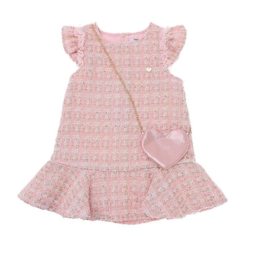 프렌치캣 PK 프릴 트위드 원피스 (Q61DDO050)