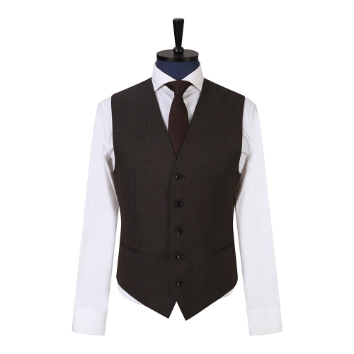 지이크 울 홉색 클래식핏 정장 베스트 PIVAC3010