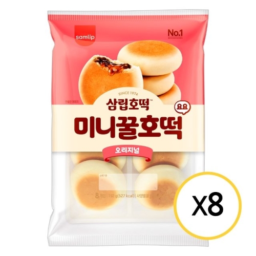 SPC삼립 샤니 미니 꿀호떡 요요 192g