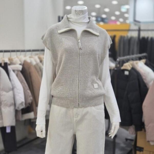 레노마레이디스 sh06 메탈사 집업 니트 가디건 메탈사 집업 니트 가디건 R2H12KVT