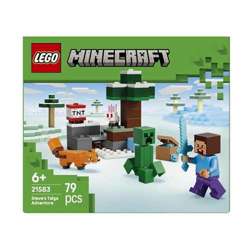 레고  스티브의 타이가 모험 (21583)