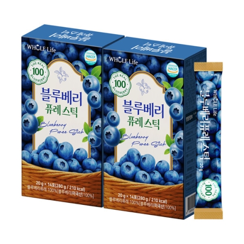 홀라이프 블루베리퓨레 스틱 20g 14포