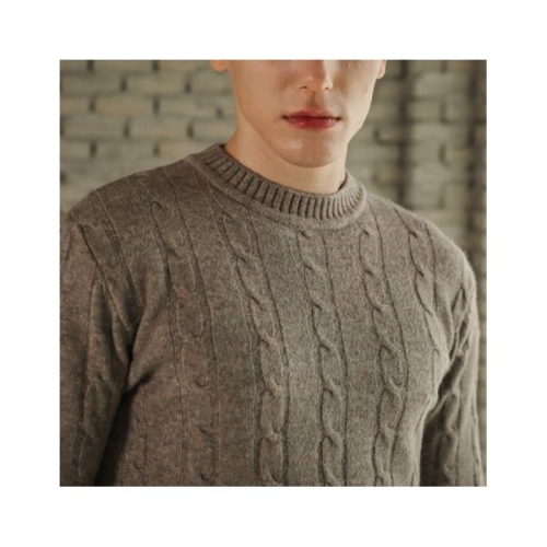 엠필 가을겨울 꽈배기 라운드니트 남자 트위스트 니트 컬렉션 10 color 중 L3XL까지 380588