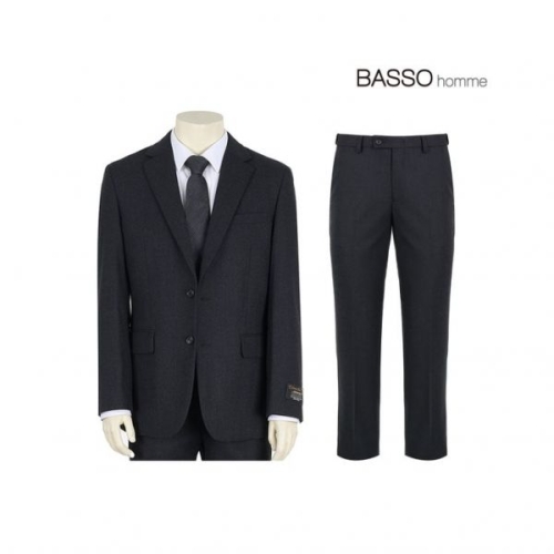 바쏘옴므 울 캐시미어 슬림핏 크리스피노 수트 WSX4JW55AWSX4PV55A 380941