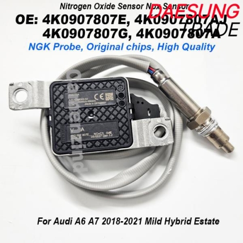 아우디 신형 4K0907807E 질소 산화물 NOx 센서 A6 C8 스포트백 A2C19386300-01용