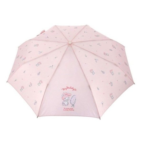 산리오 마이멜로디 55cm 악세사리 완전 자동 우산 1P WDAE940