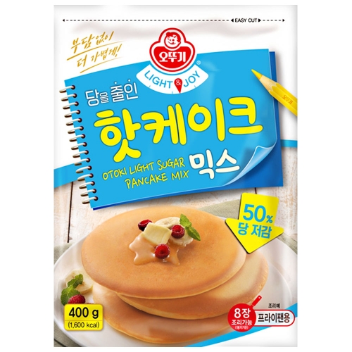 LIGHT&JOY 당을줄인 핫케이크믹스 400g