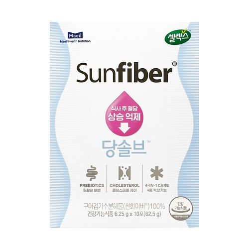 매일유업 셀렉스 썬화이버 당솔브 스틱 6.25g 10포