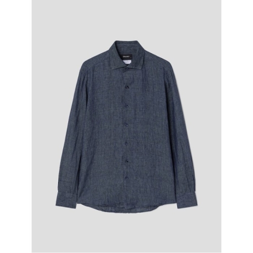 갤럭시 리넨 솔리드 셔츠 카키 GA5364U07H