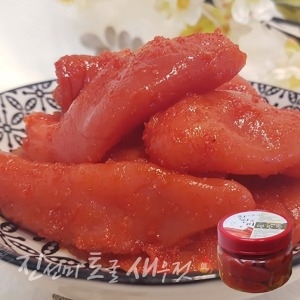 진선미토굴새우젓마트  오징어젓 500g