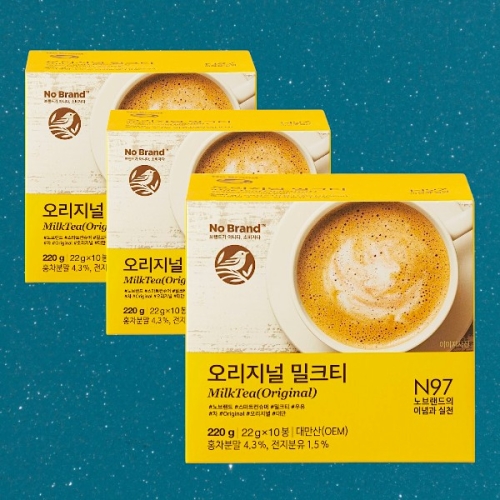 이마트 노브랜드 오리지널 밀크티 10개입