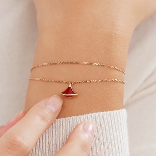 불가리  디바스드림 팔찌 로즈골드 358419