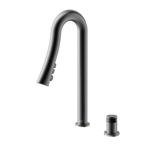 아메리칸스탠다드  유타B 4기능 주방수전 그라파이트 FD1816