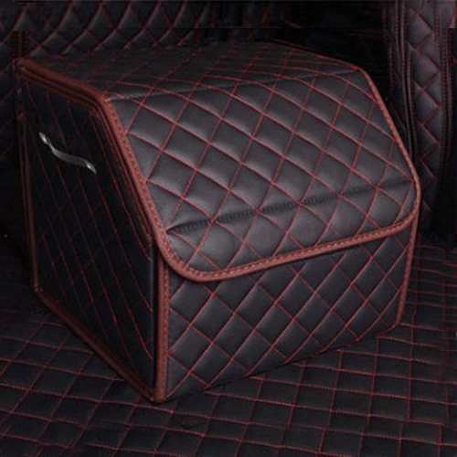 GMZ  불카누스 퀄팅 가죽 트렁크정리함