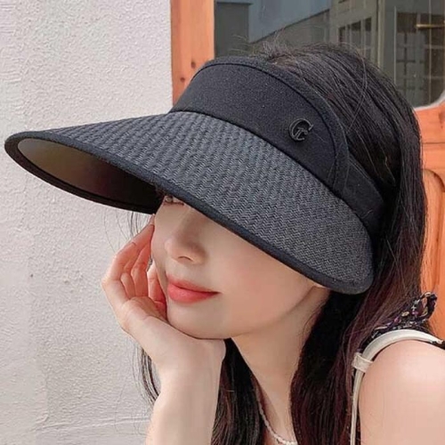 더블디 여성 캐주얼 썬캡 라탄모자 바캉스 비치모자 SLT-DS59 S10298925