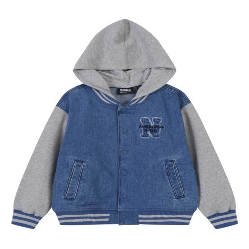NBA키즈 데님 바시티 점퍼 K251JP060P