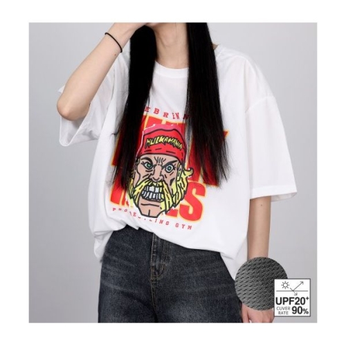 리브레너 헐크 쿨에버 쇼트 슬리브 화이트 1914362