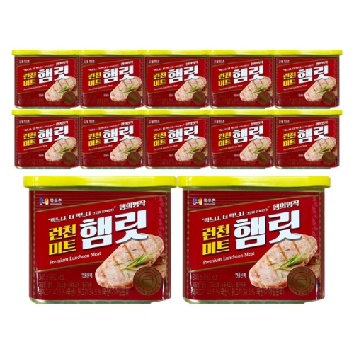 목우촌  런천미트 햄릿 340g
