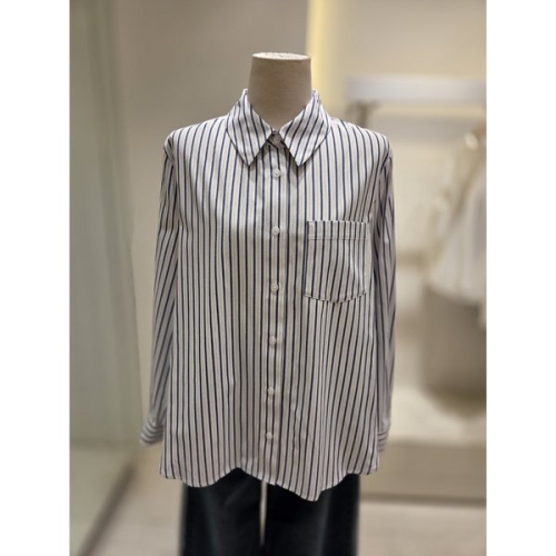 스위트숲 숲 스트라이프 백포인트 셔츠 SC3LS3Z