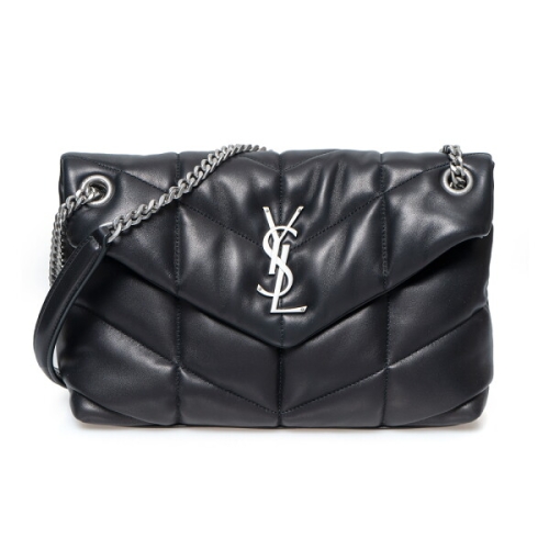 생로랑 라프리마 나파 퀼팅 가죽 소재 PUFFER 스몰 577476-1EL00-100