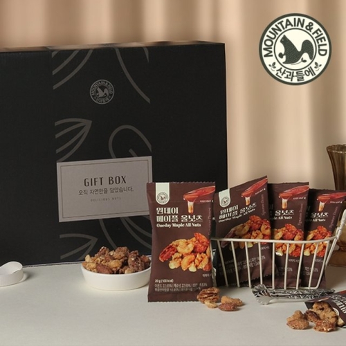 산과들에  원데이 메이플 올넛츠 선물세트 20g 50개입