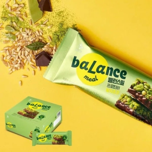CJ제일제당 밸런스밀 프로틴바 말차초코 38g