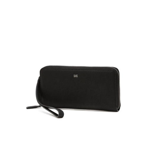 닥스 로고장식 소가죽 핸드폰클러치백_DBHO6E763BK