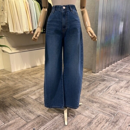 Ab.f.z AOA5HE39G_워싱 속밴딩 데님 팬츠