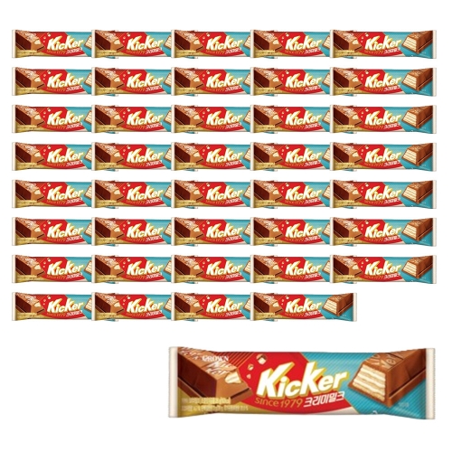 크라운제과  키커바 크리미밀크 28g