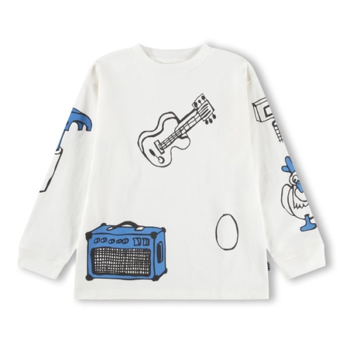 몰로 MOLO 38세 루브 플레이 드로잉 긴팔 티셔츠 AKIS9TS030