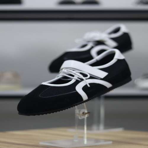 바이로쏘 세이브존06 레이스업 단화 플랫굽 1cm 스니커즈 BY 26S129J88CJ2