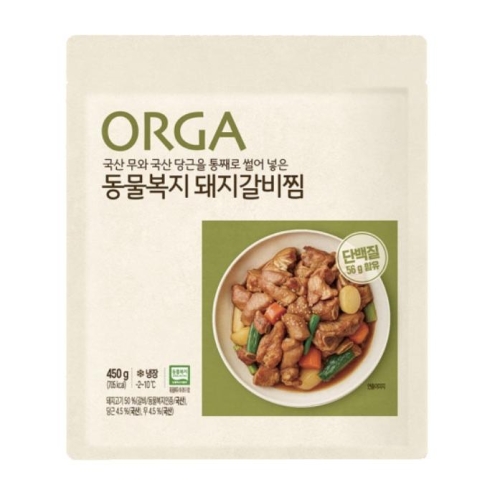 풀무원  동물복지 돼지갈비찜 450g
