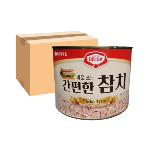 롯데푸드  델가 바로 쓰는 간편한 참치 1.88kg