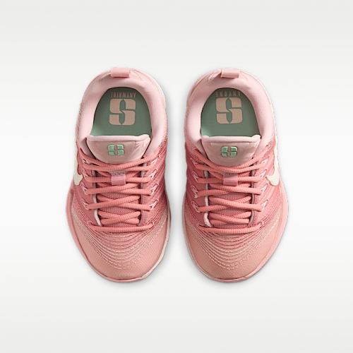 나이키키즈 키즈 운동화 베이비 주니어 신발 걸음마 사브리나 3 스리 농구화 핑크 IB3088600