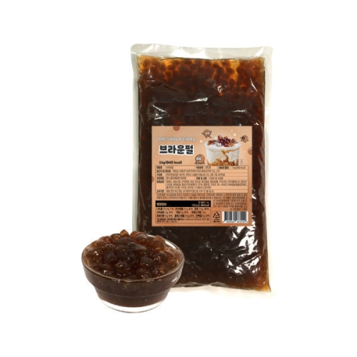 미션글로벌  네이쳐티 브라운펄 곤약 1kg