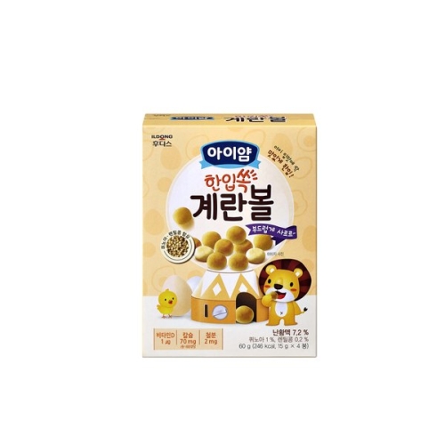 아이얌 한입쏙 계란볼 60g