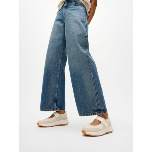 핏플랍 여성 F-모드 플로우 니트 스웨이드 메리 제인 슈즈_FT61K2N140