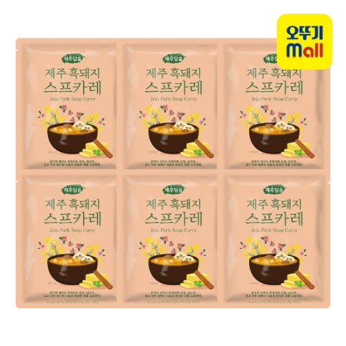 오뚜기  제주담음 제주흑돼지 스프카레 250g
