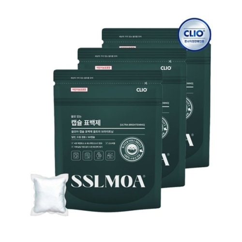 크리오 쓸모아 캡슐 표백제 울트라 브라이트닝 30개입