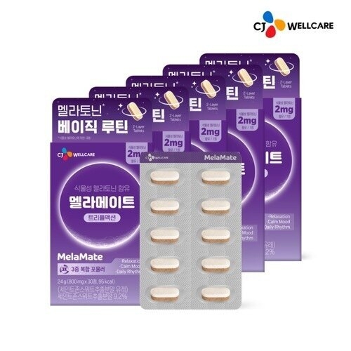 CJ웰케어 멜라메이트 트리플액션 30정