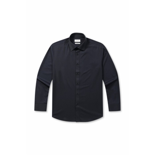 브렌우드 매직셔츠 슬림핏 져지 솔리드 드레스셔츠 BRSDX26331NYX