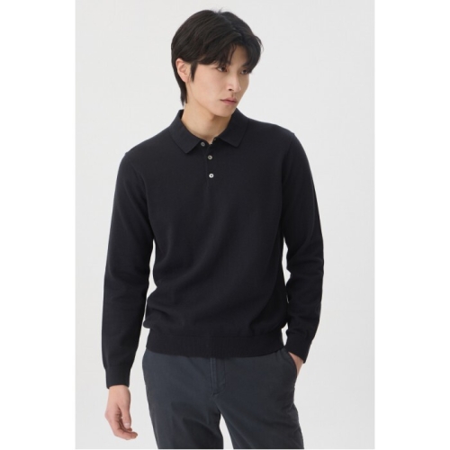 브렌우드 에센셜스 워셔블 폴로넥 스웨터 BRWAX26211GYD