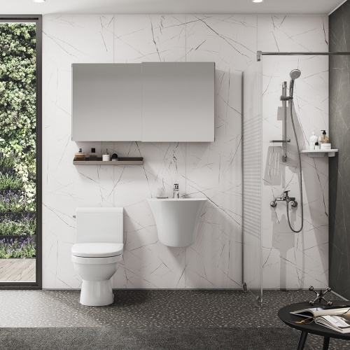 한샘  이지바스3 화이트 피에트라 공용욕실