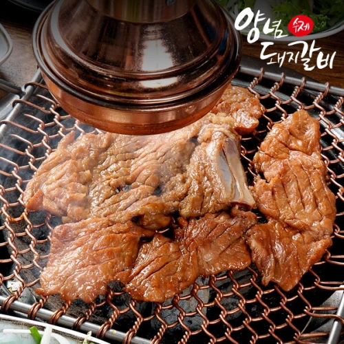 봄내푸드  수제 양념 돼지갈비 1kg
