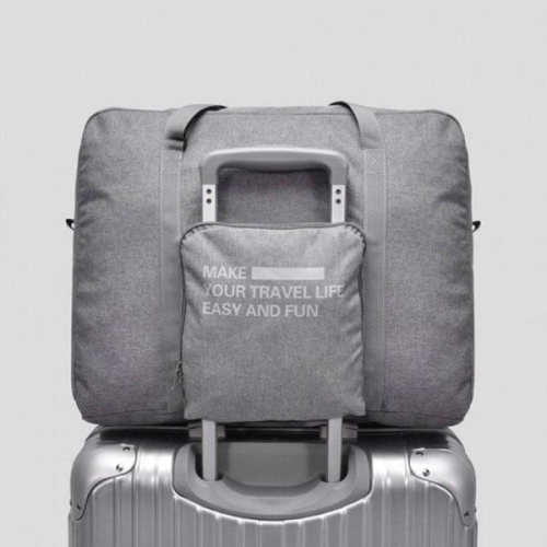 폴딩 여행용 접이식 보조가방 결합형 짐 수납 보스턴백 WFM5ISN