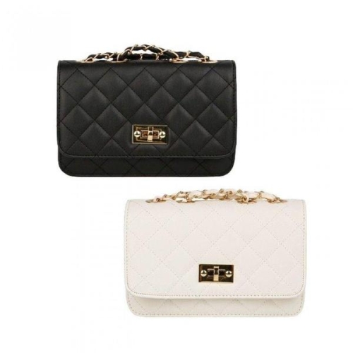 골드 체인 모노톤 숄더 크로스백 토트백 여성용 가방 WFM5XMK