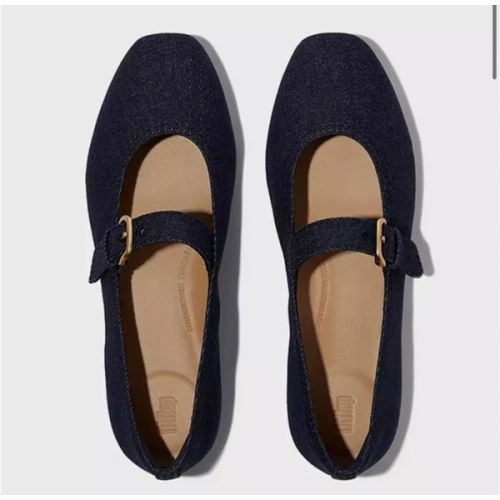 핏플랍 여성 델리카토 데님 메리 제인 슈즈_FT61K2M07R